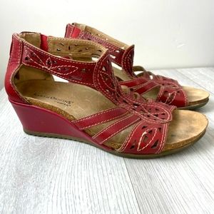 Earth Origins Kingsley Leather Gladiator Sandals Size 7.5